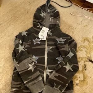 Vintage Havana zip up hoodie, size 6 NWT